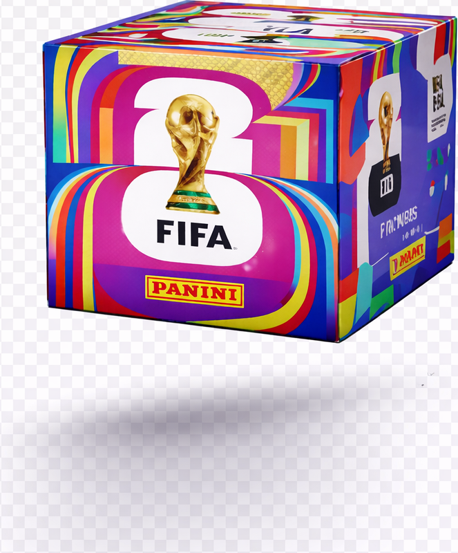 Caixa de figurinhas FIFA 2026